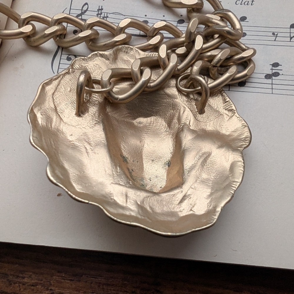 Goldtone Lion Pendant Necklace Leo - Picture 4 of 10